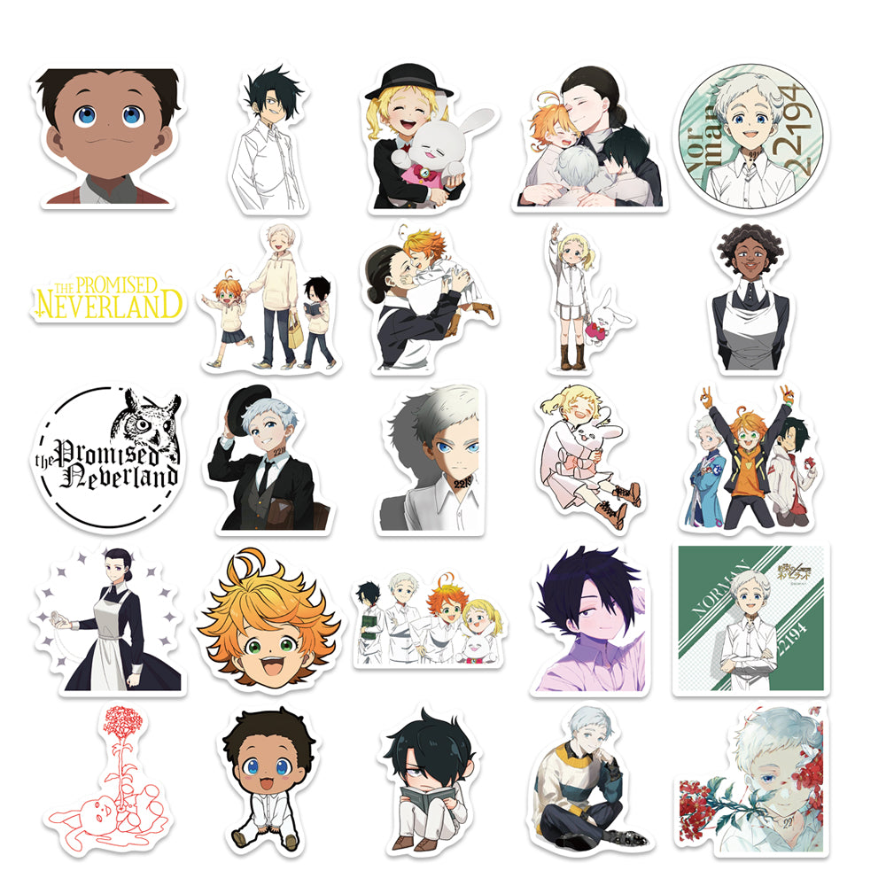 50pcs The Promised Neverland 2 Japan Anime Emma Stickers