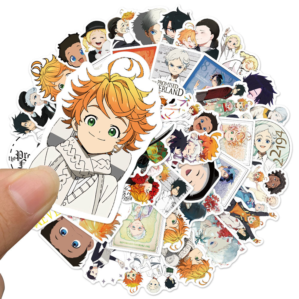 50pcs The Promised Neverland 2 Japan Anime Emma Stickers