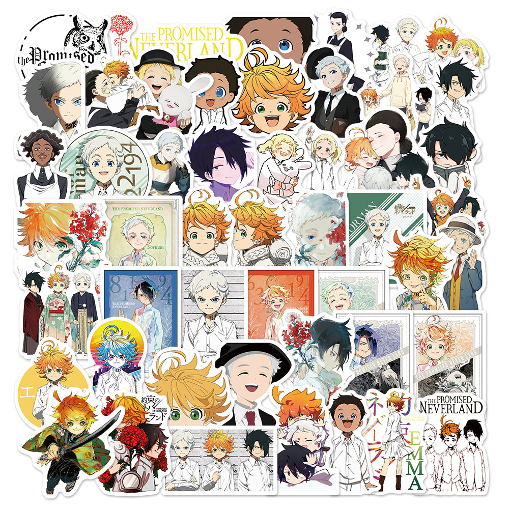 50pcs The Promised Neverland 2 Japan Anime Emma Stickers