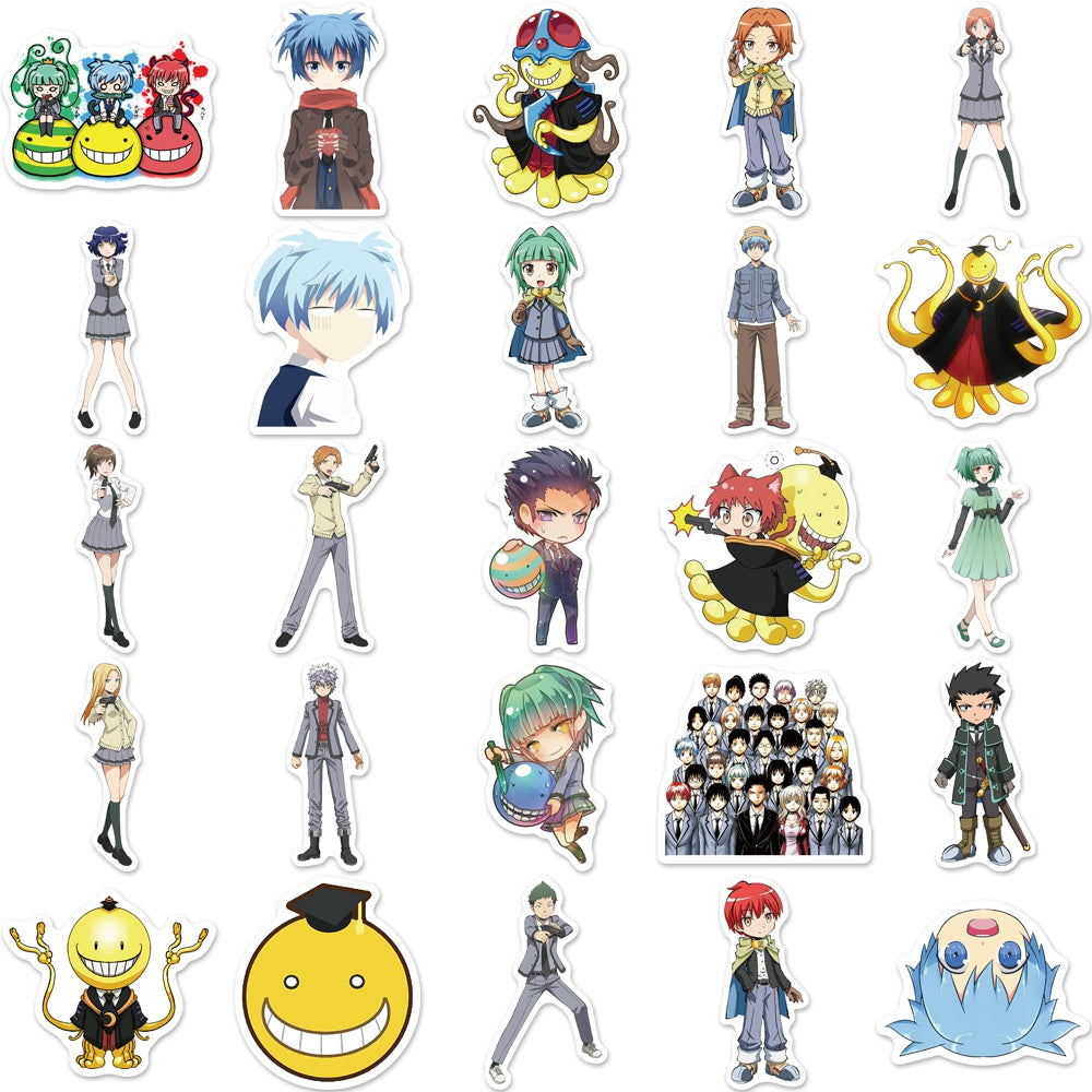 50pcs Assassination Classroom 2 Japan Anime Stickers