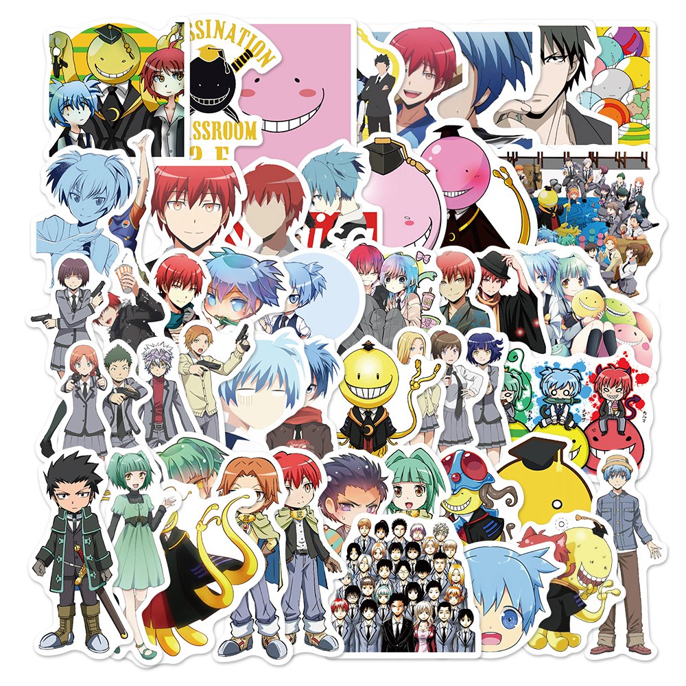 50pcs Assassination Classroom 2 Japan Anime Stickers