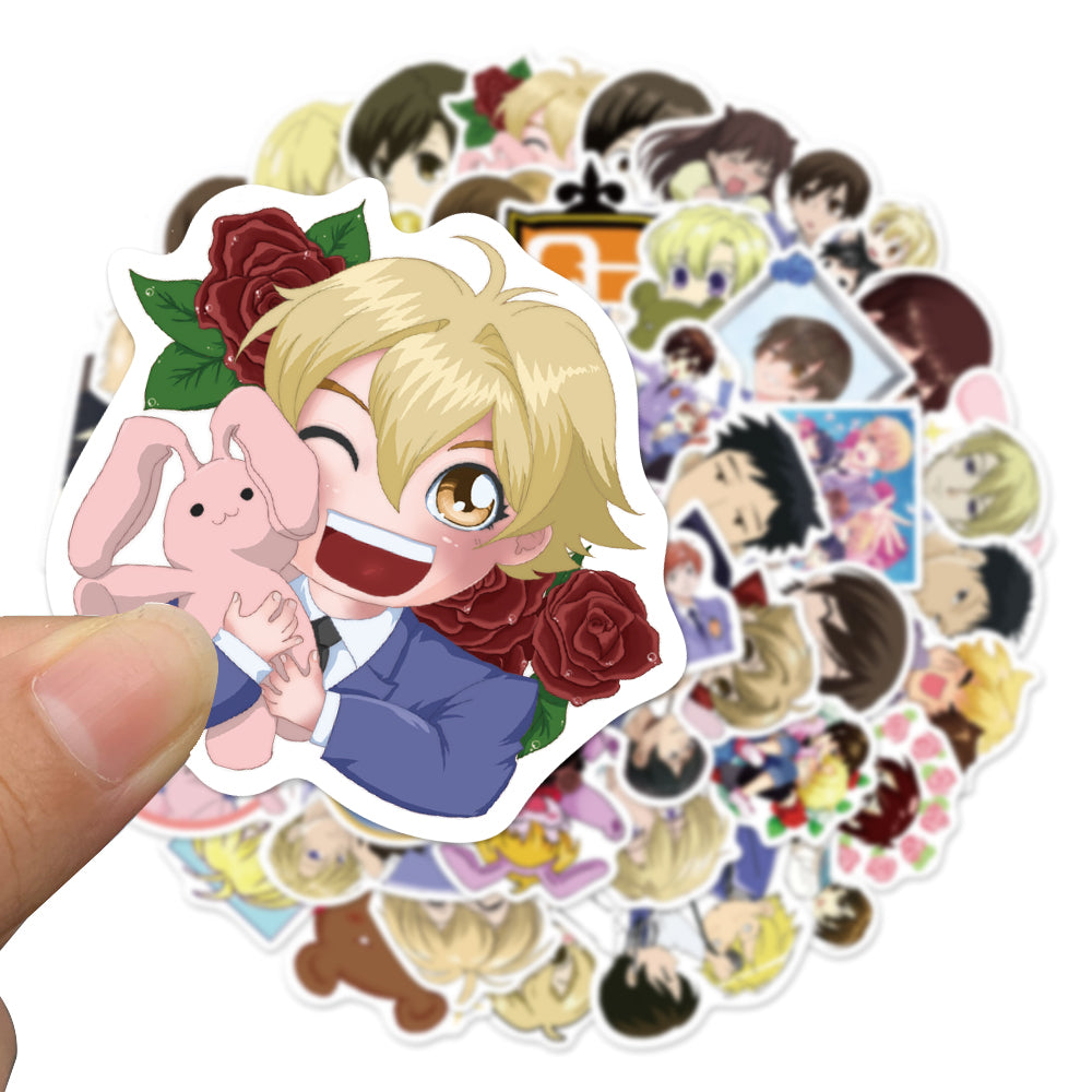 50pcs Ouran High School Host Club Japan Anime Stickers