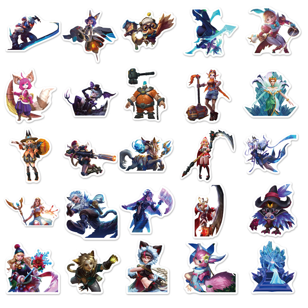 50pcs Mobile Legends Stickers – AU Sticker World
