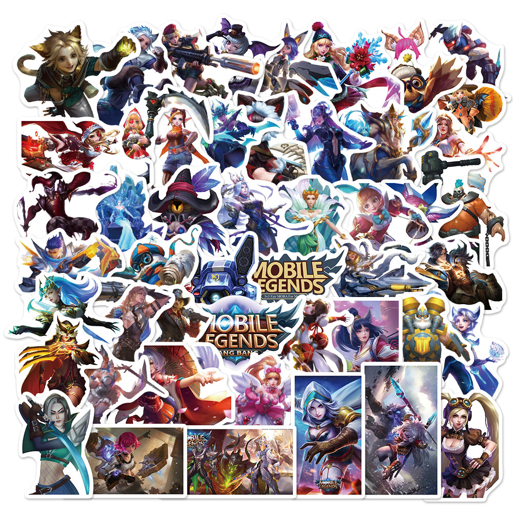 50pcs Mobile Legends Stickers – AU Sticker World