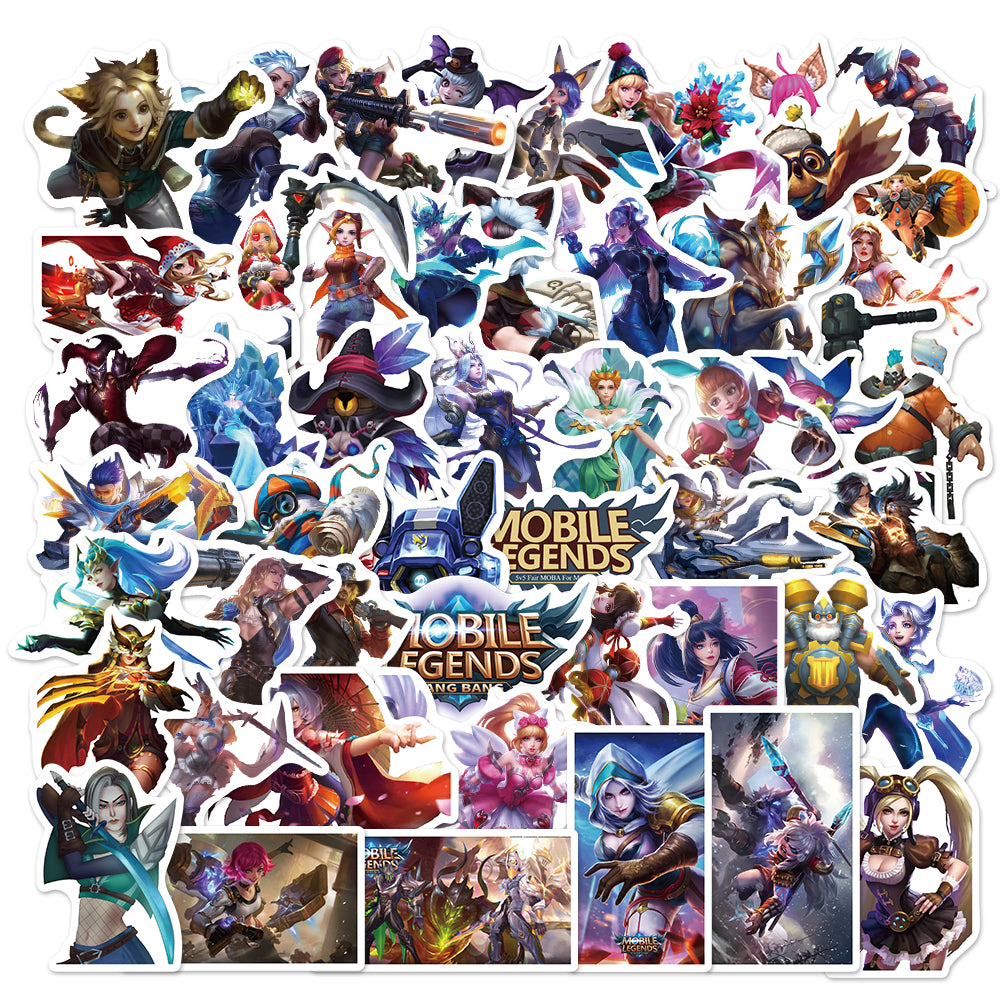 50pcs Mobile Legends Game Stickers