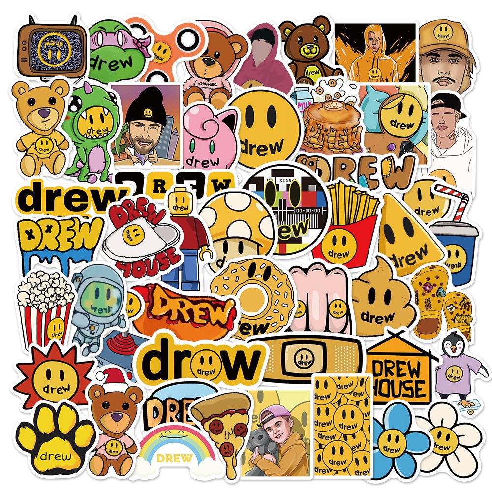 Drew Sticker 50pcs Drew House Stickers – AU Sticker World