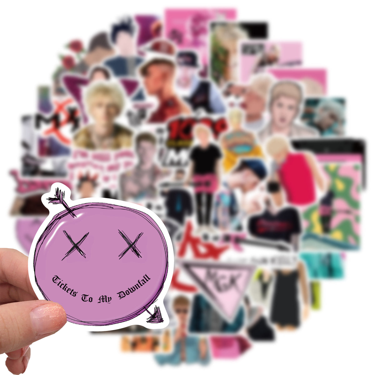 Kellyconnect Sticker 50pcs Kelly 1 Stickers – AU Sticker World