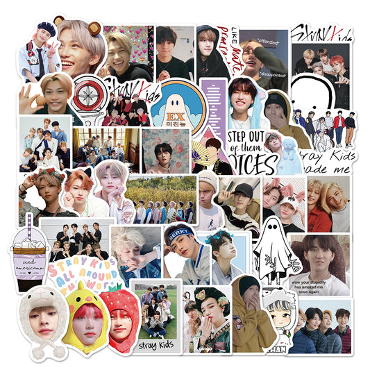 50pcs Stray Kids 2 K-pop Group Idol Stickers