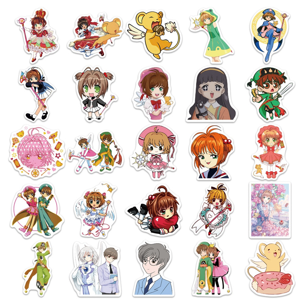 50pcs Cardcaptor Sakura 1 Japan Anime Stickers