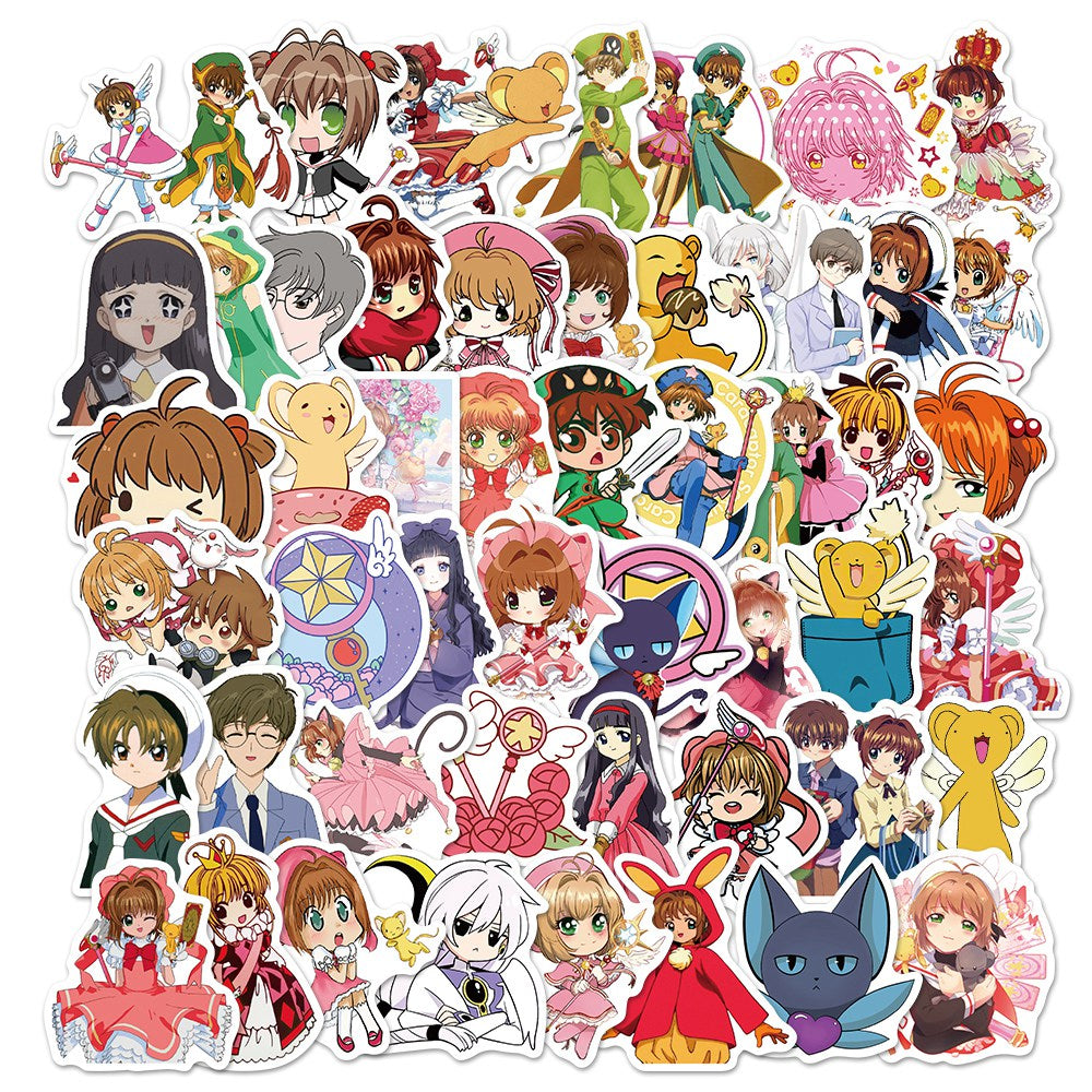 50pcs Cardcaptor Sakura 1 Japan Anime Stickers