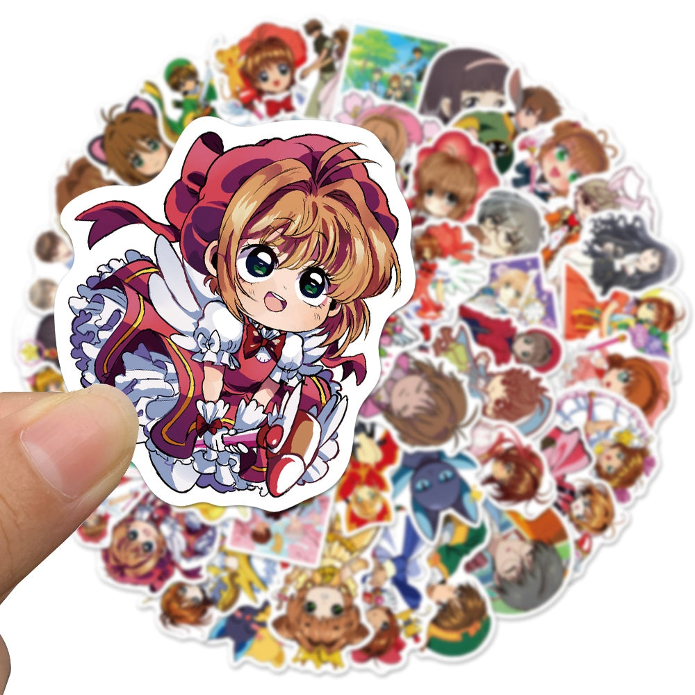 50pcs Cardcaptor Sakura 2 Japan Anime Stickers