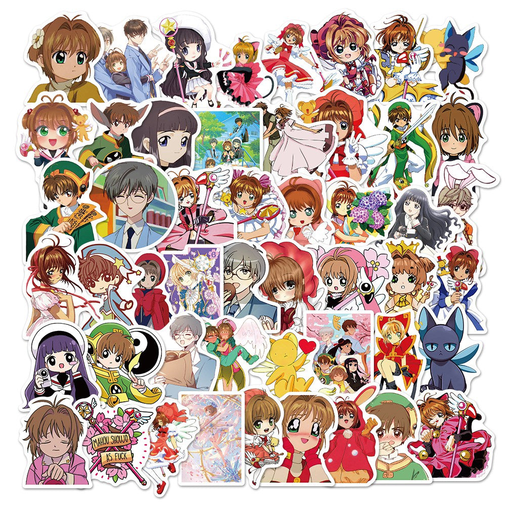 50pcs Cardcaptor Sakura 2 Japan Anime Stickers