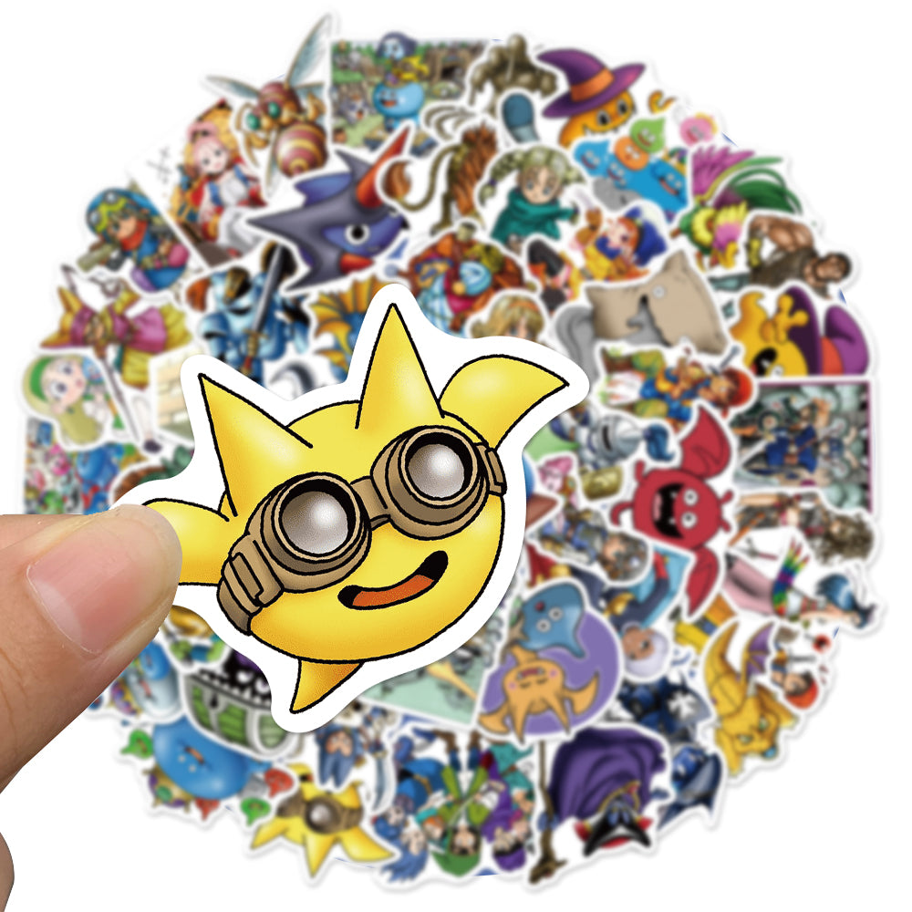 50pcs Dragon Quest 2 Stickers – AU Sticker World