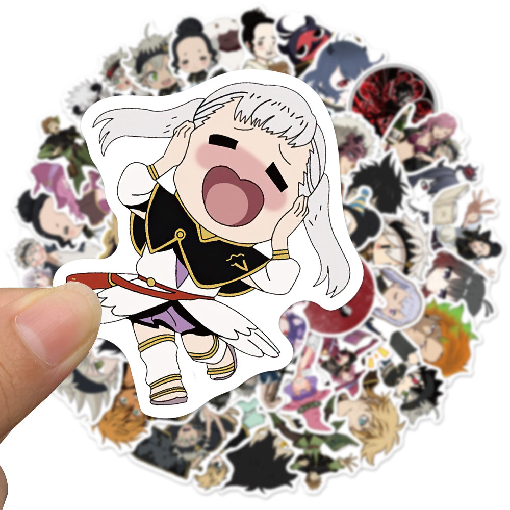 50pcs Black Clover 1 Japan Anime Stickers