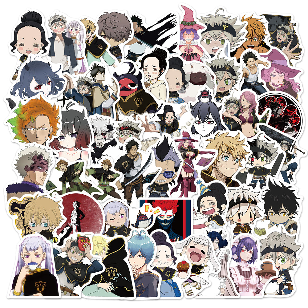 50pcs Black Clover 1 Japan Anime Stickers