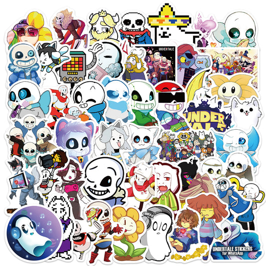 50pcs Undertale 1 RPG Game Stickers