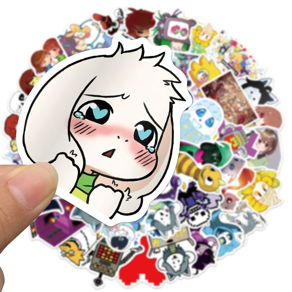 50pcs Undertale 2 RPG Game Stickers