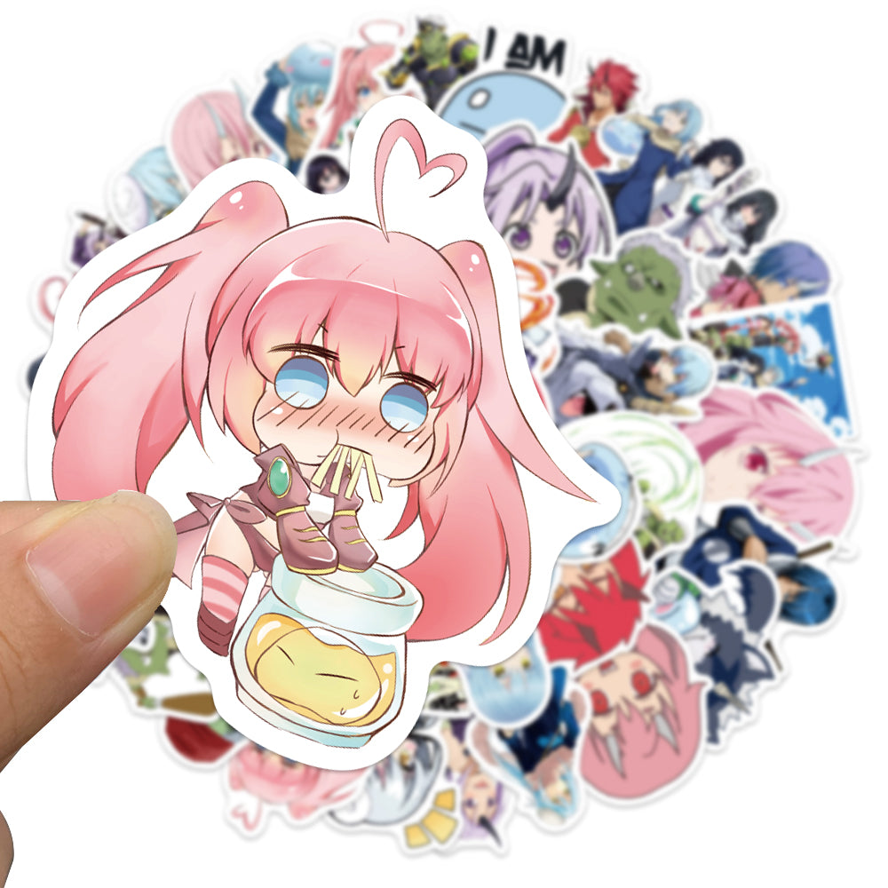 50pcs Got Reincarnated as a Slime 1 Japan Anime Stickers