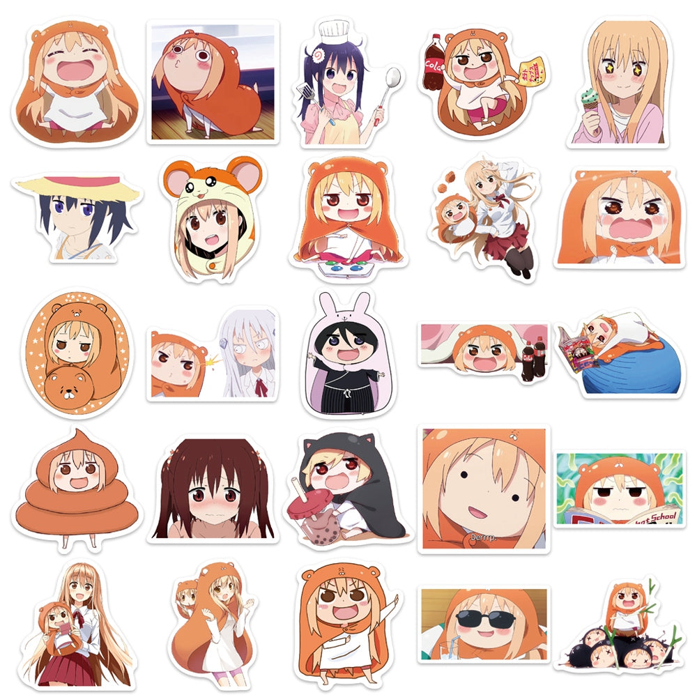 Umaru Sticker 50pcs Himouto Umaru-chan 1 Stickers – AU Sticker World