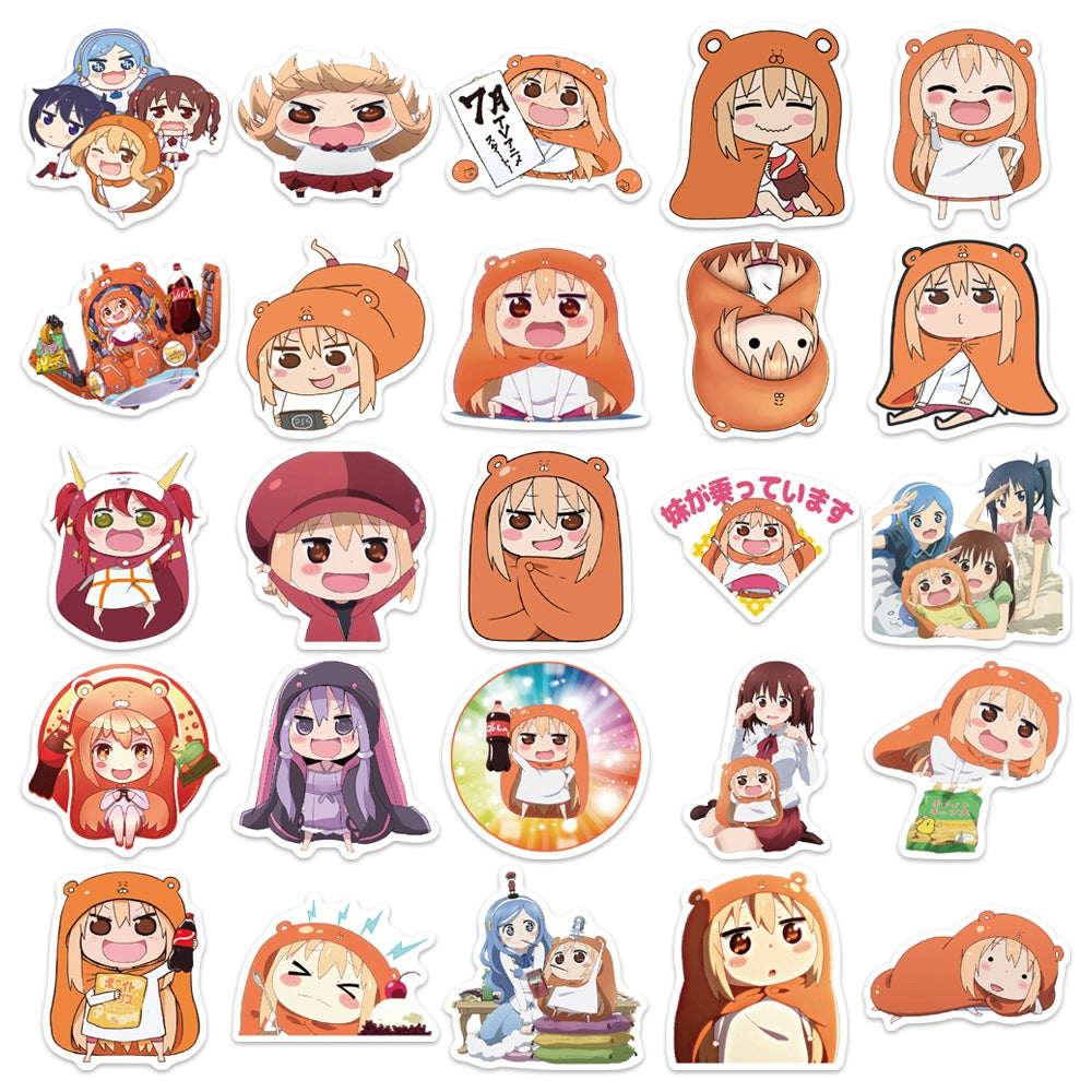 50pcs Himouto Umaru-chan 1 Stickers – AU Sticker World