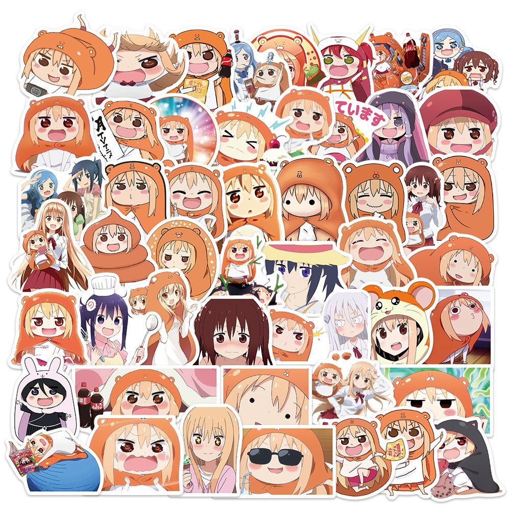 50pcs Himouto Umaru-chan 1 Cartoon Anime Stickers