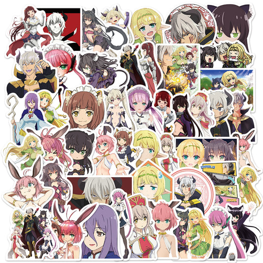 50pcs Not to Summon a Lord Japan Anime Stickers