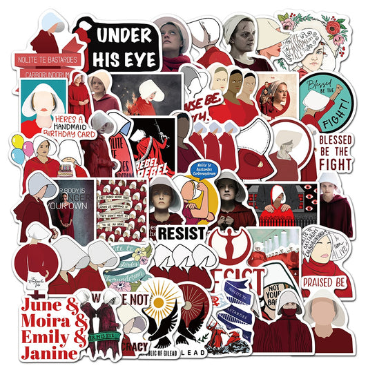 50pcs The Handmaid's Tale TV Shows Stickers