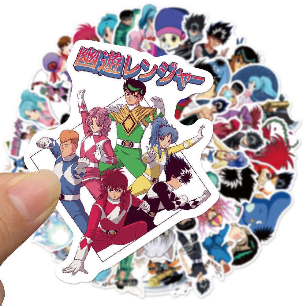 50pcs YuYu Hakusho 1 Japan Anime Stickers