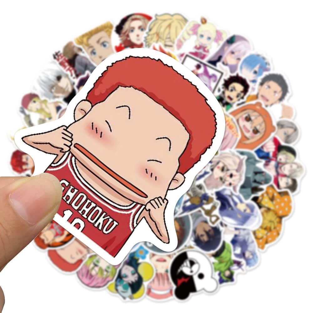 50pcs Anime Characters Collection 3 Demon Slayer Stickers