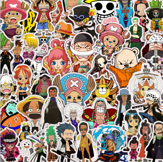 50pcs One Piece Stickers