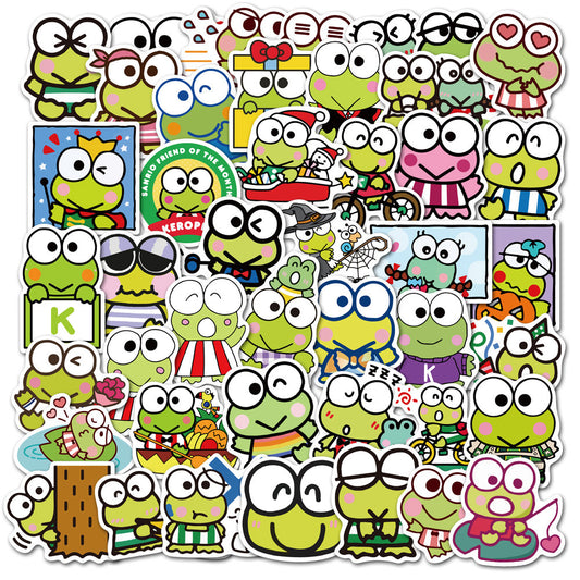 50pcs Keroppi Frog 1 Stickers