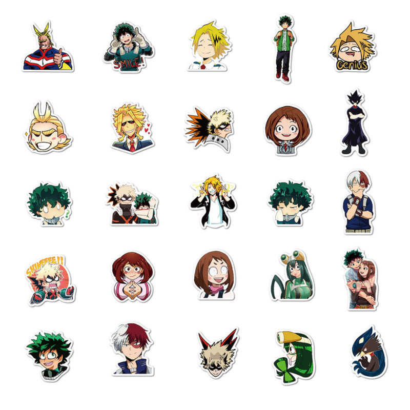 50pcs My Hero Academia 2 Stickers