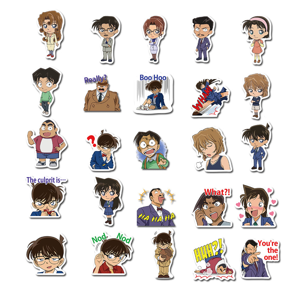 50pcs Conan Stickers