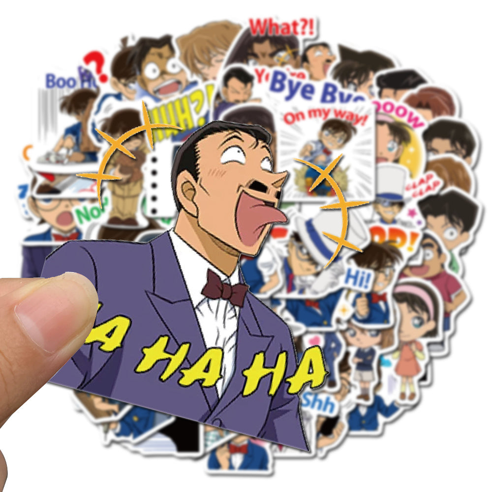 Sticker Vector Conan 50pcs Conan Stickers – AU Sticker World
