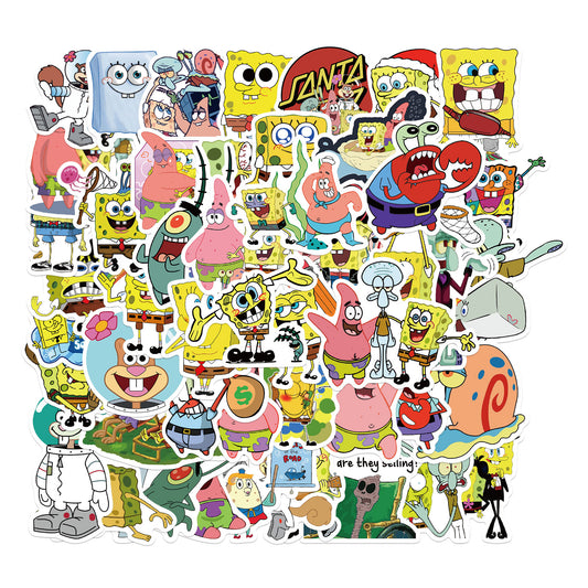 50pcs SpongeBob 2 Stickers