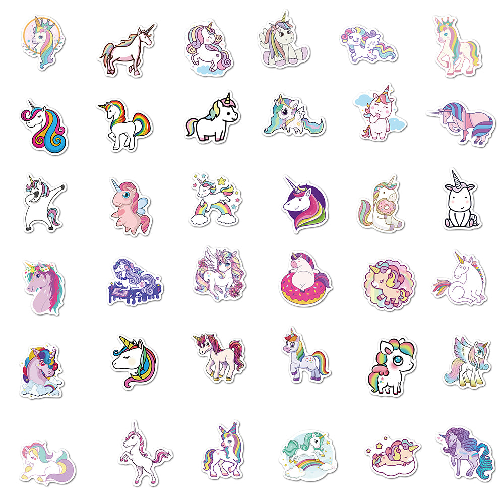 50pcs Unicorn 1 Stickers