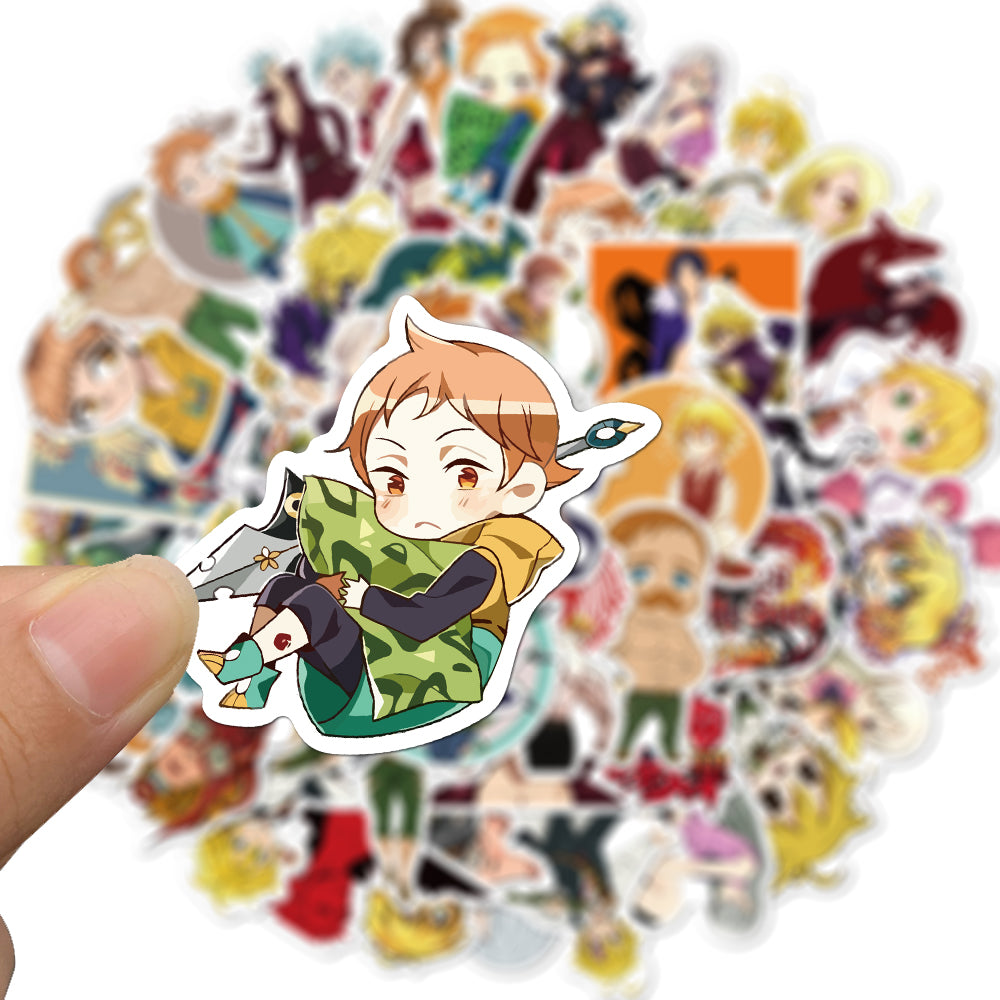 50pcs Seven Deadly Sins 1 Stickers