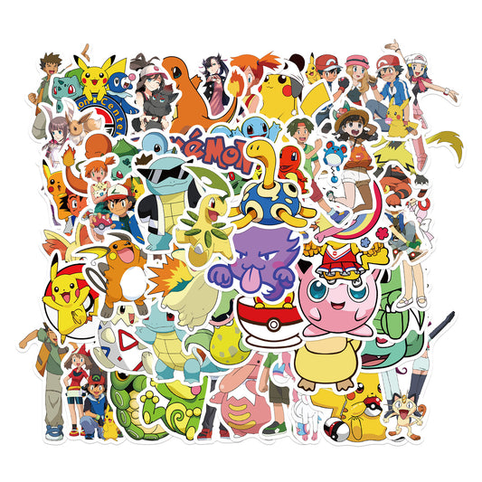 50pcs Pokemon 2 Stickers