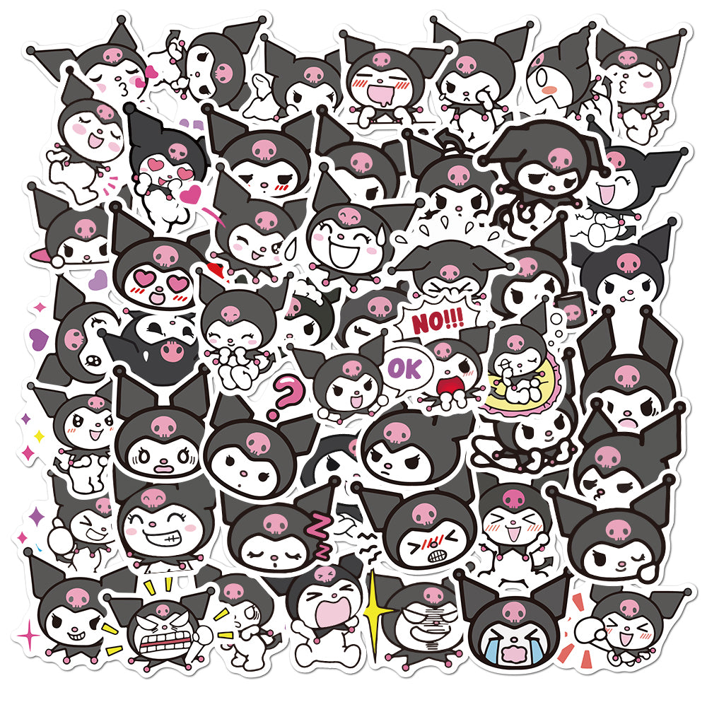 50pcs Kuromi 1 Stickers – AU Sticker World