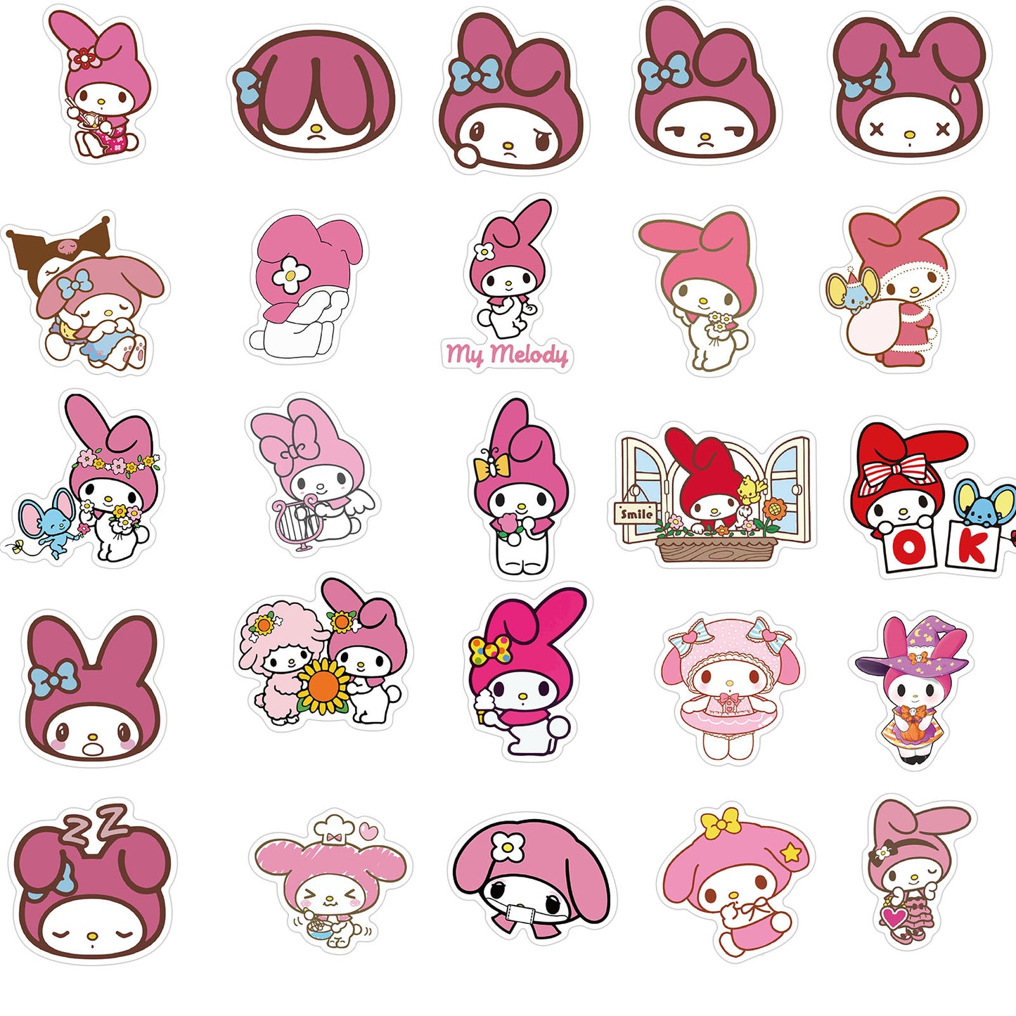 50pcs Melody 1 Stickers