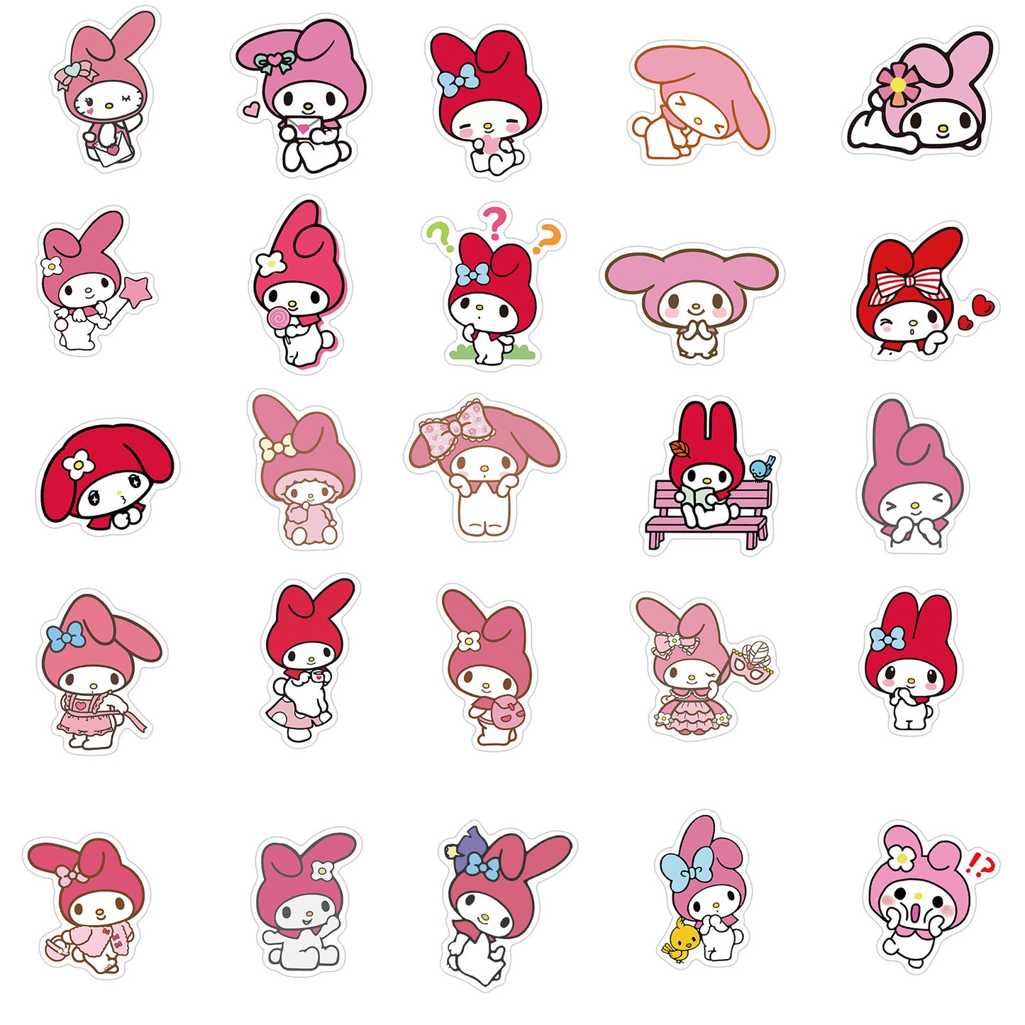 50pcs Melody 1 Stickers