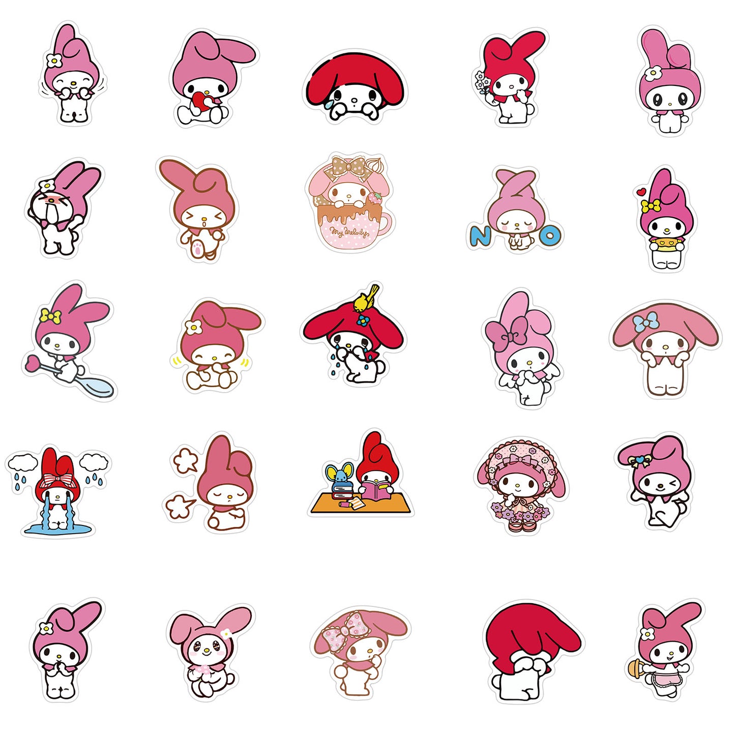 50pcs Melody 2 Stickers