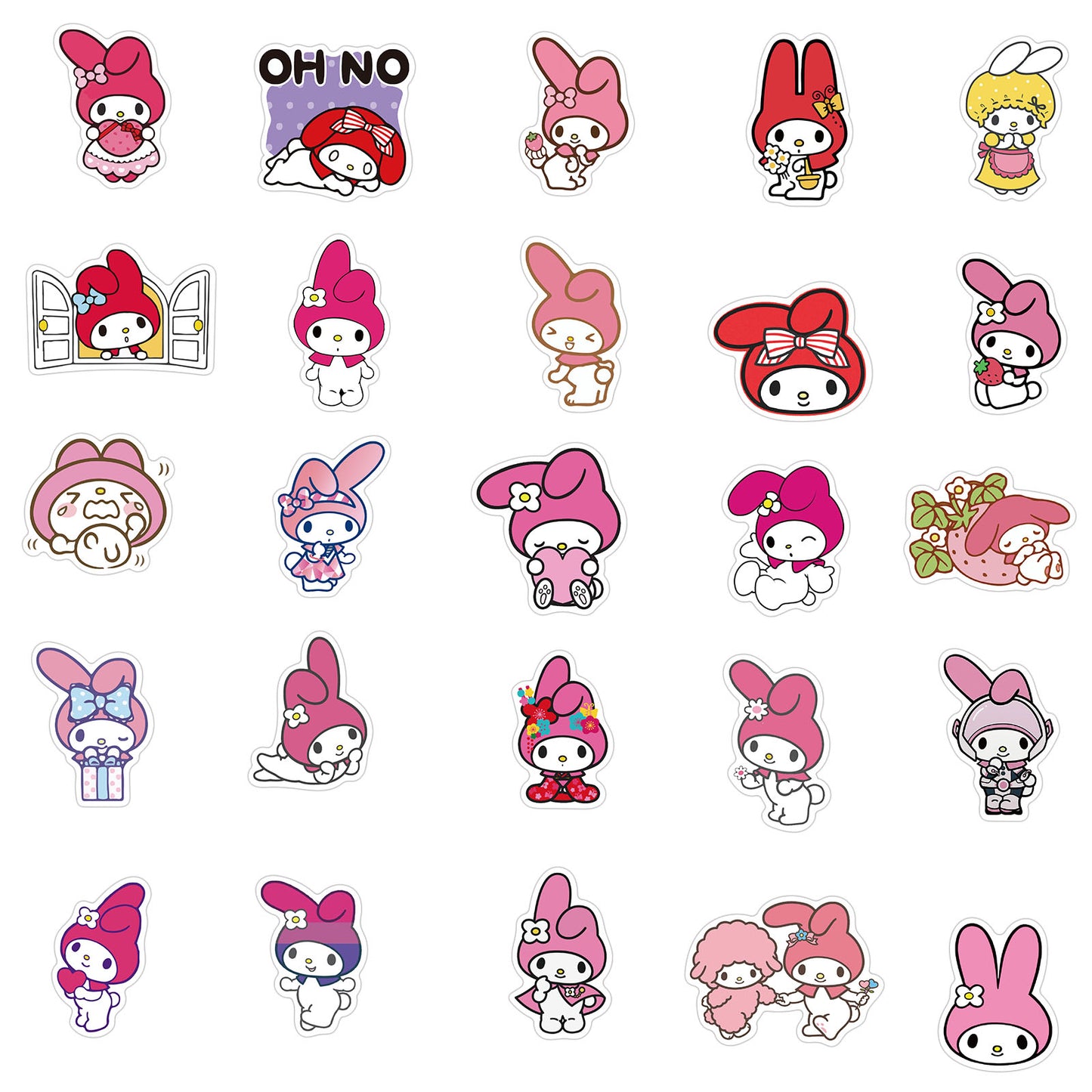 50pcs Melody 2 Stickers