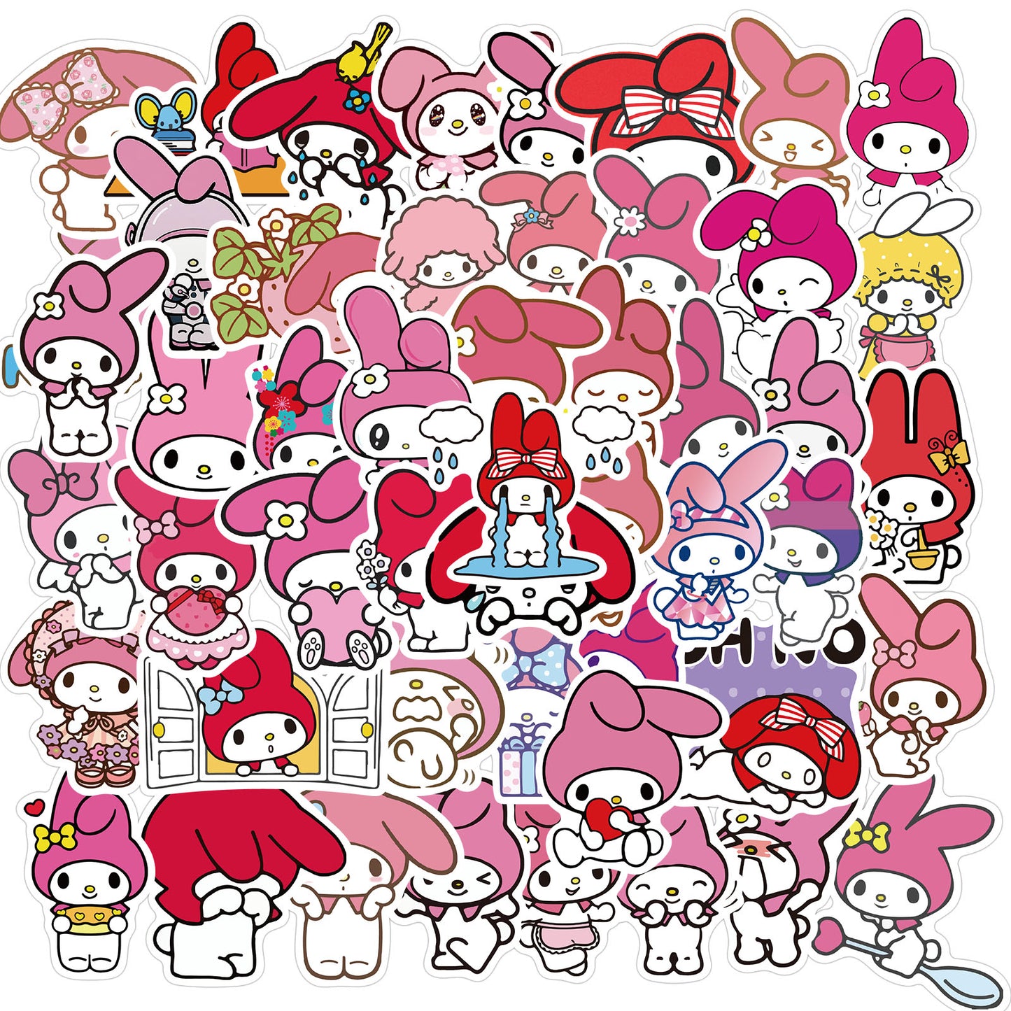 50pcs Melody 2 Stickers