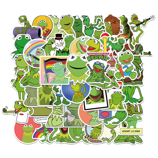 50pcs Kermit the Frog Stickers