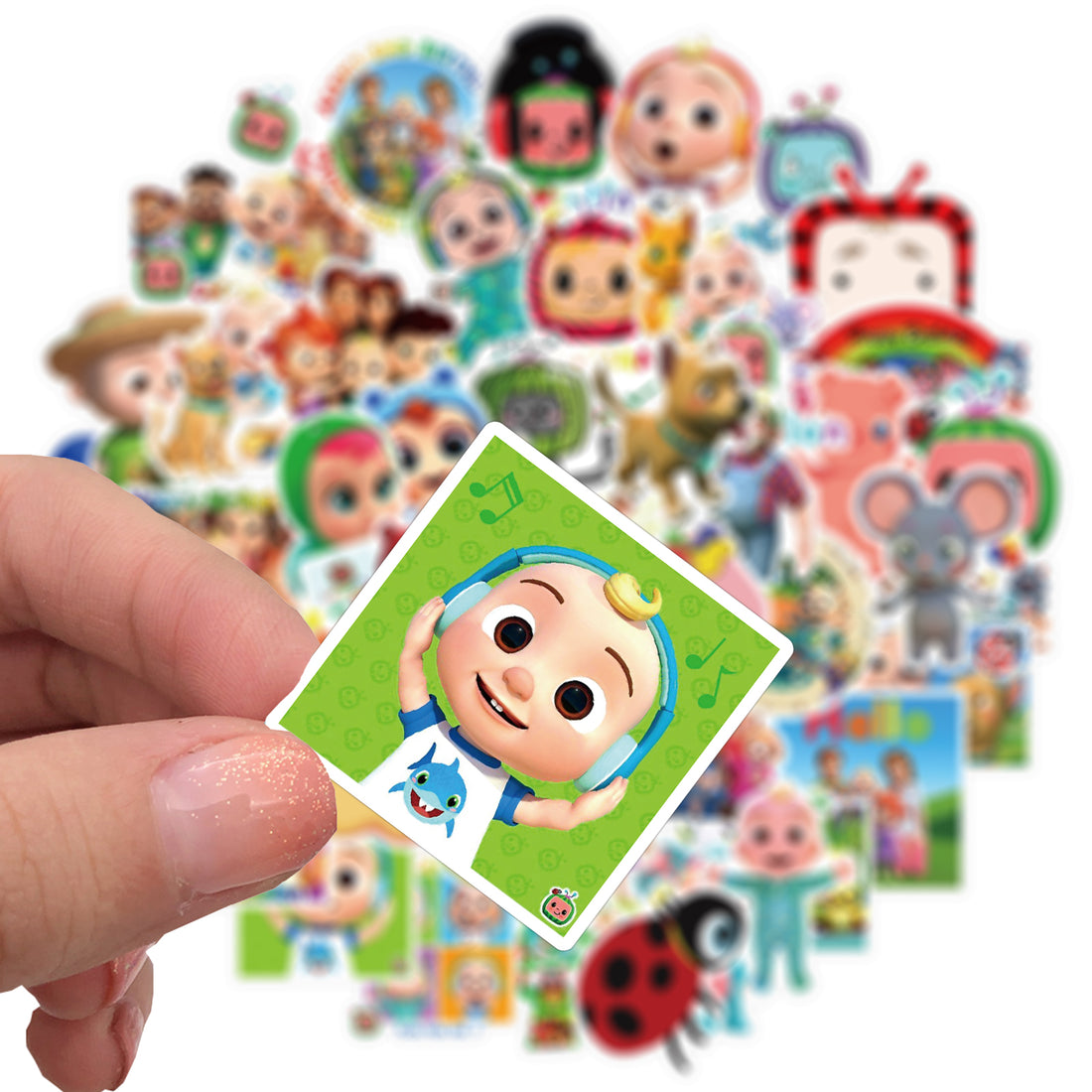 50pcs Cocomelon 1 Stickers – AU Sticker World