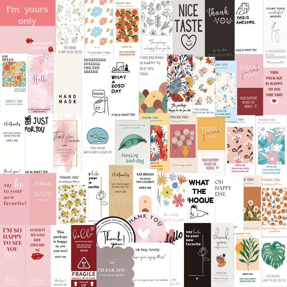 55pcs JUST FOR YOU Stickers – AU Sticker World