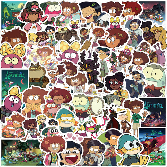 50pcs Amphibia Stickers