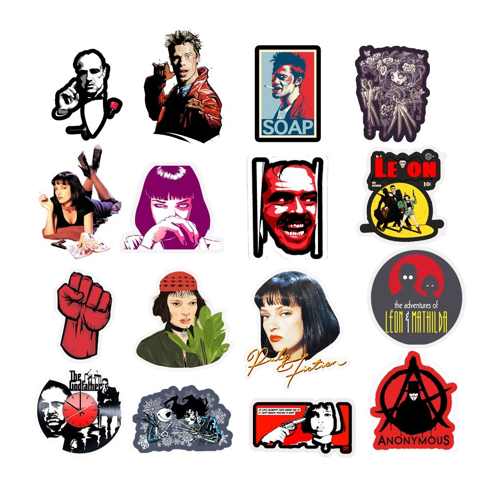 50pcs Classic Movie 1 Stickers