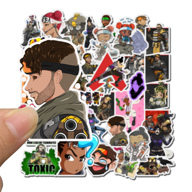 50pcs APEX Stickers